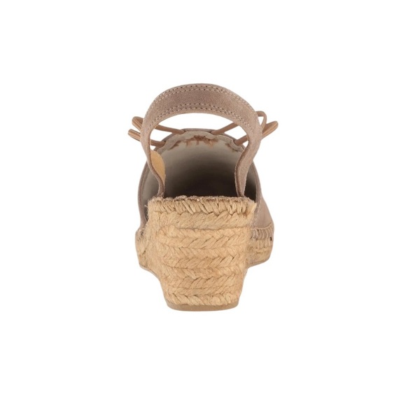 Toni Pons Espadrille Tremp Taupe Wedge Sandals Taupe Size 10 NWT - Picture 3 of 13